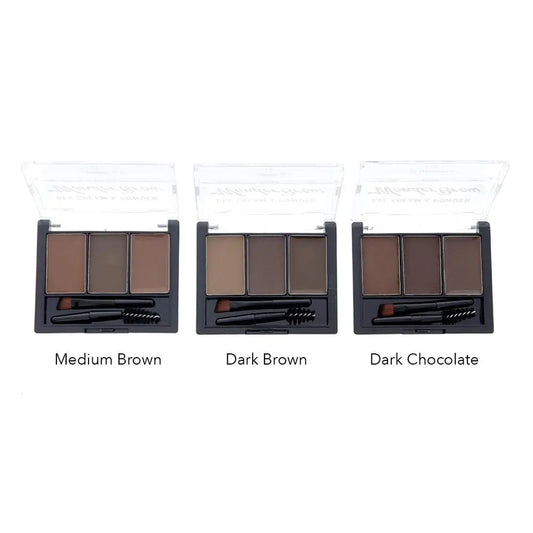 Gel, Crema Y Polvo Para Ceja Wonder Brow