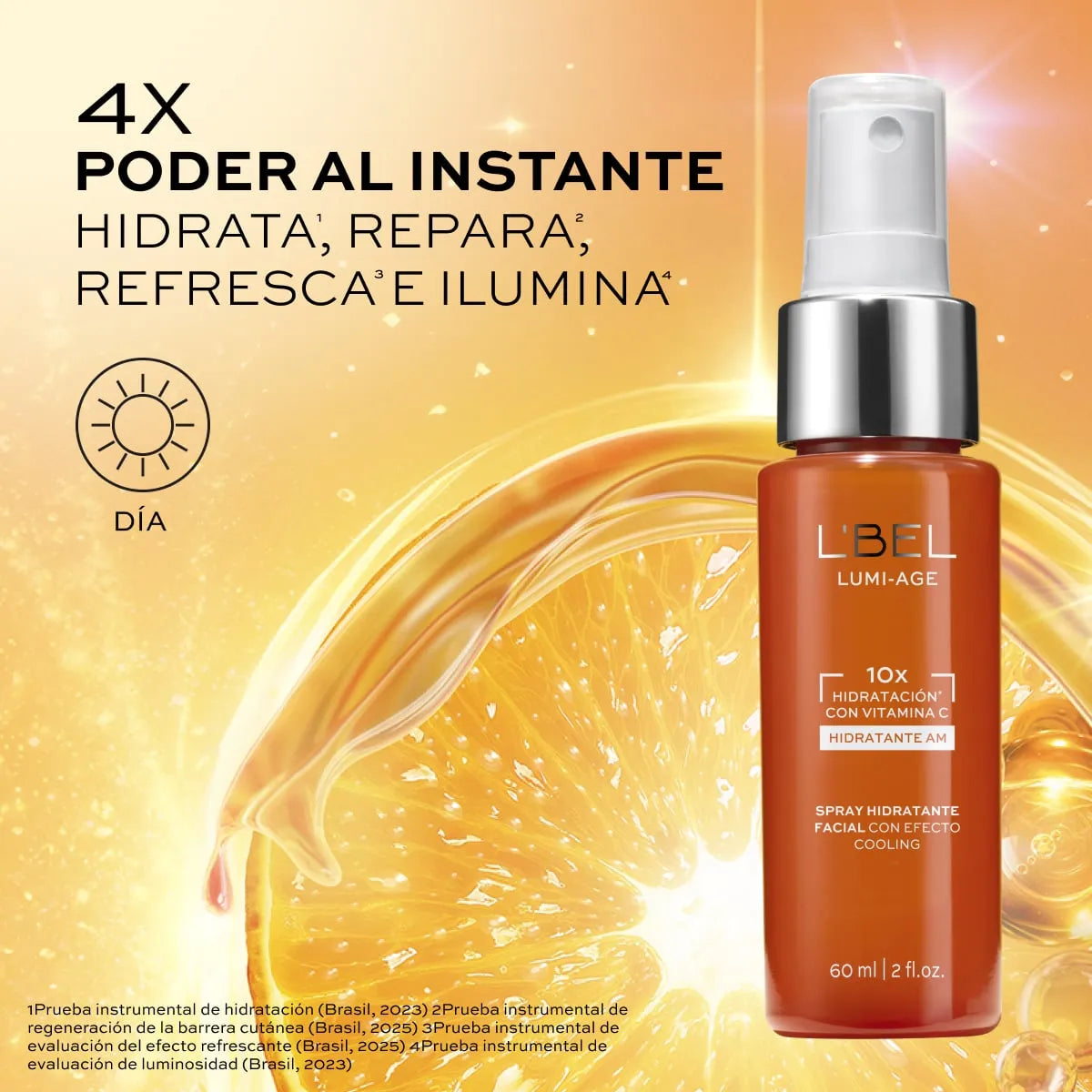 Spray Con Efecto Refrescante Lumi-Age Hidratante 60 Ml
