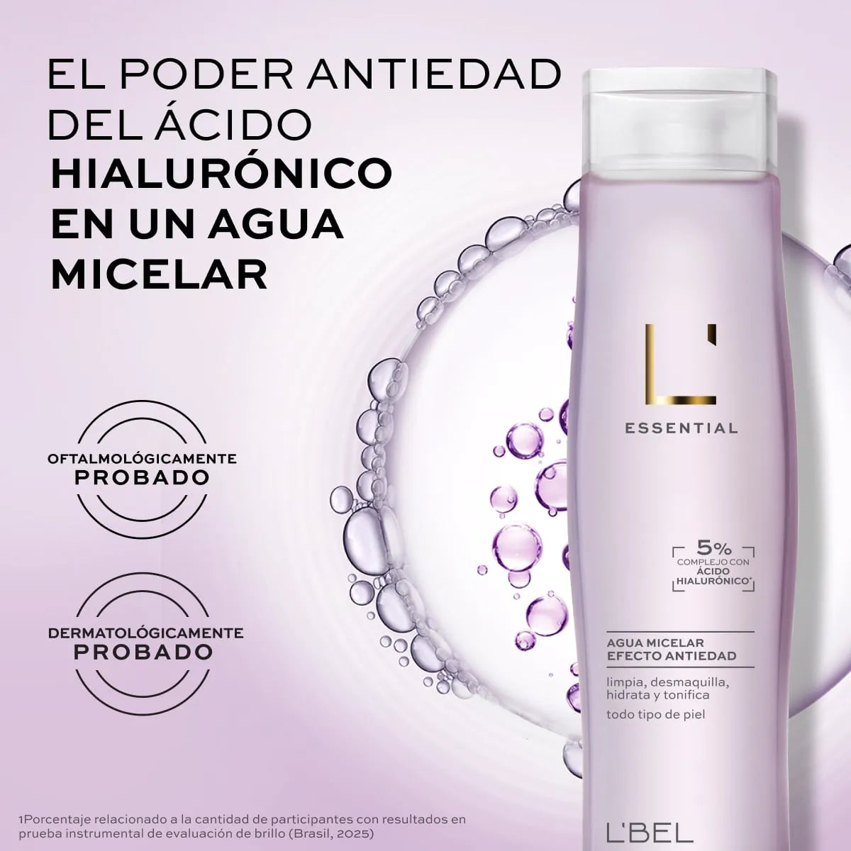 Essential Agua Micelar Efecto Antiedad 45 Ml