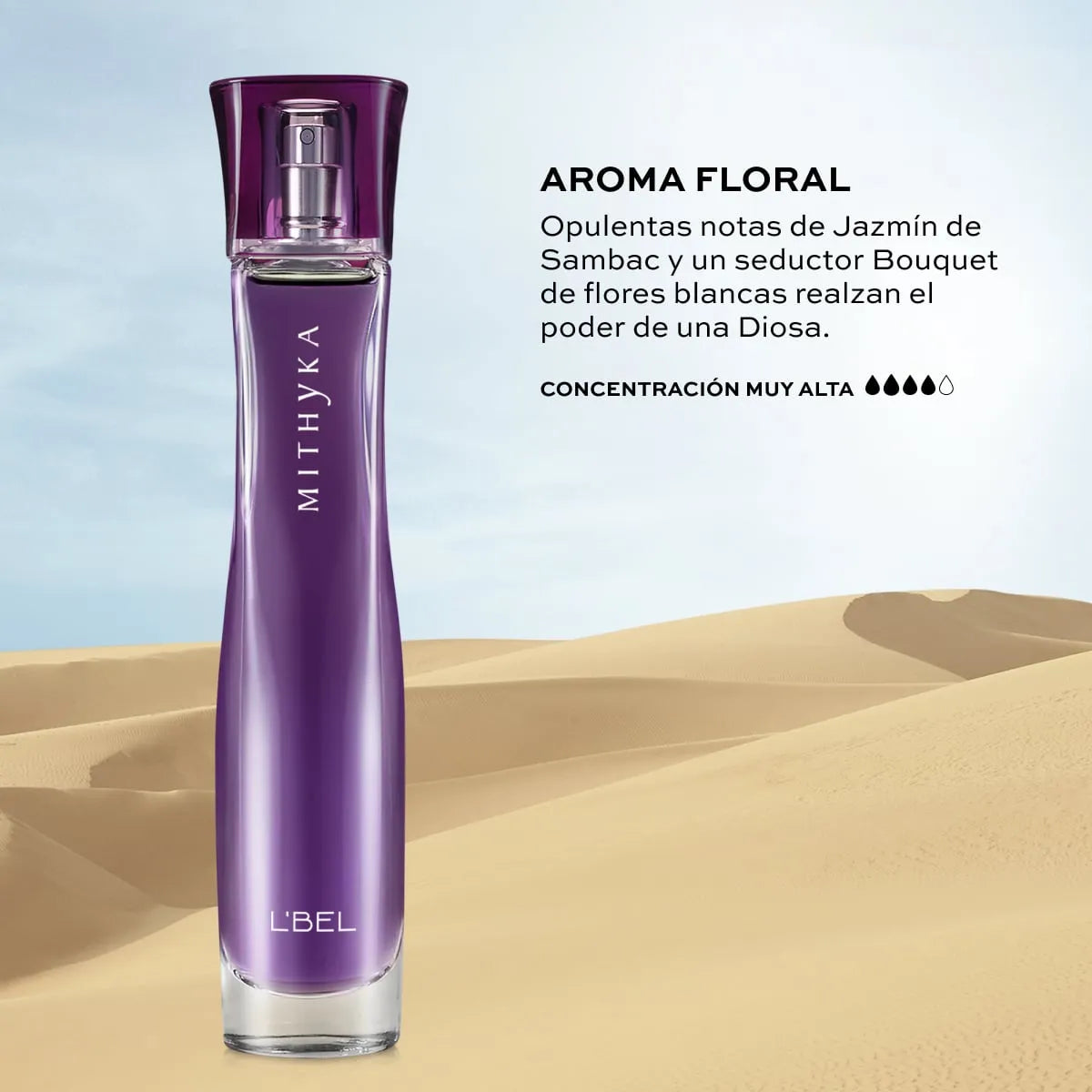 Perfume Floral Para Mujer De Larga Duración Mithyka 50 Ml. Edición Limitada