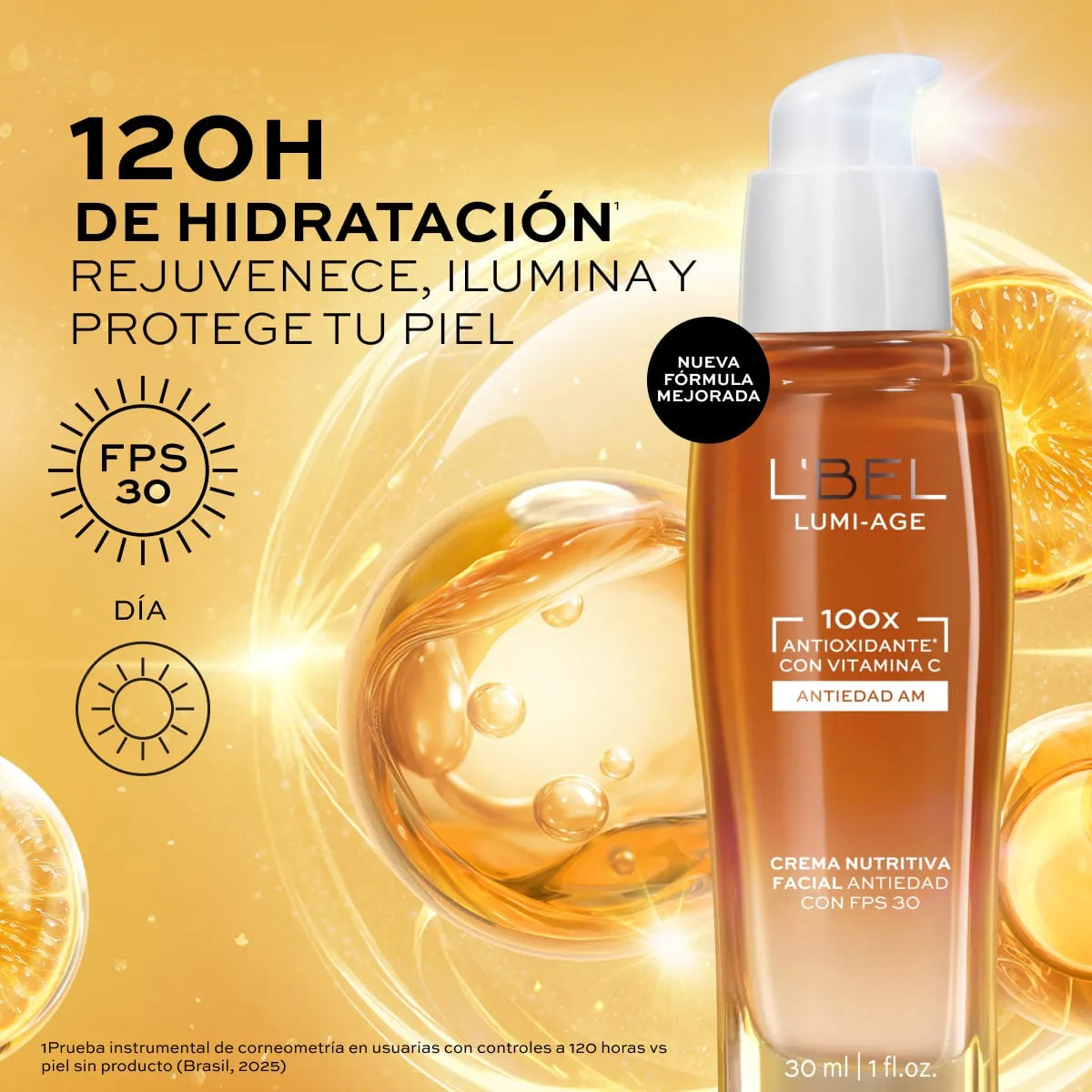 Crema Nutritiva Facial Lumi-Age Antiedad Am