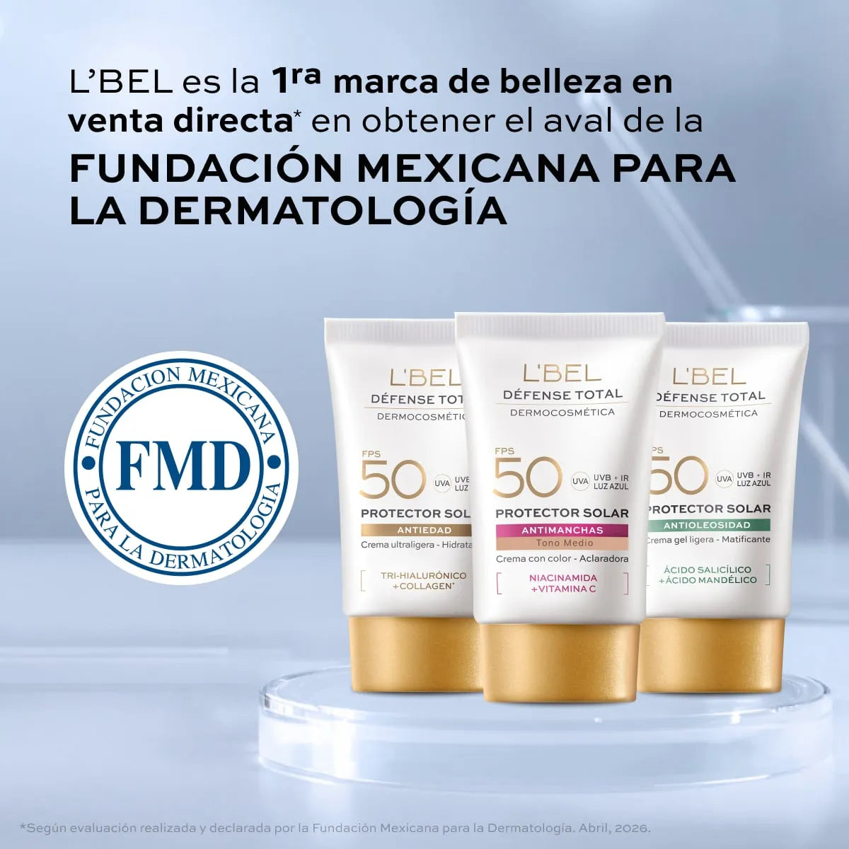 Protector Solar Facial Antiedad Défense Total