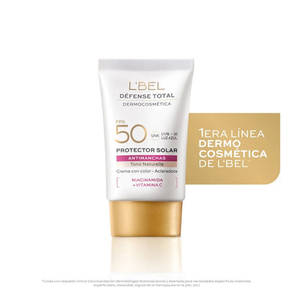 Protector Solar Facial Con Color Défense Total Anti-Manchas