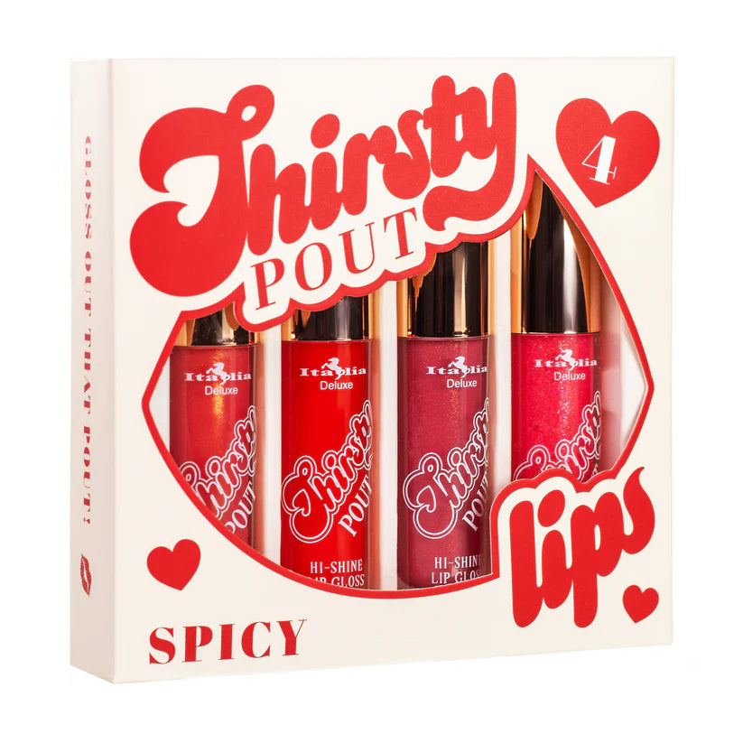 Thirsty Pout 4 Lips Set