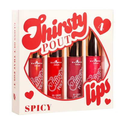 Thirsty Pout 4 Lips Set