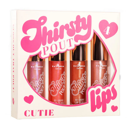 Thirsty Pout 4 Lips Set
