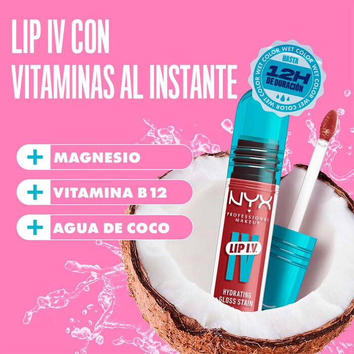Lip I.V. Tinta Para Labios Hidratante Efecto Gloss