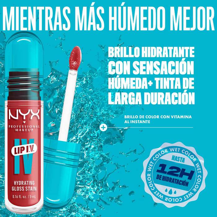 Lip I.V. Tinta Para Labios Hidratante Efecto Gloss