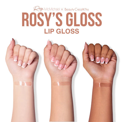 Rosy McMichael X Beauty Creations - Bundle Rosy's Essentials Vol.1 - Gloss + Paleta