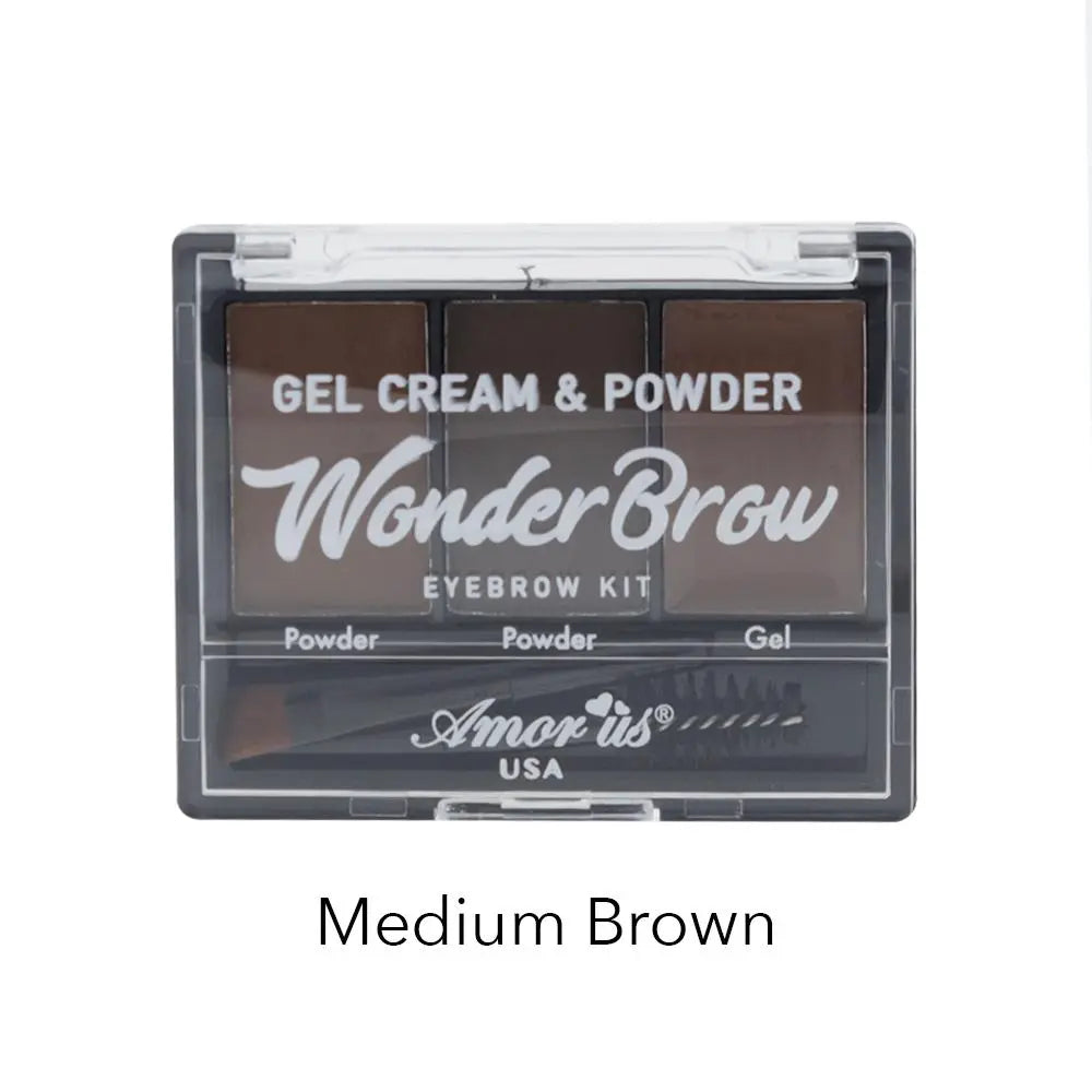 Gel, Crema Y Polvo Para Ceja Wonder Brow