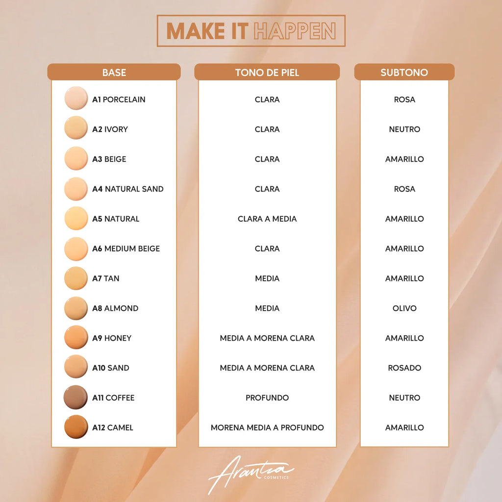 Base De Maquillaje Make It Happen