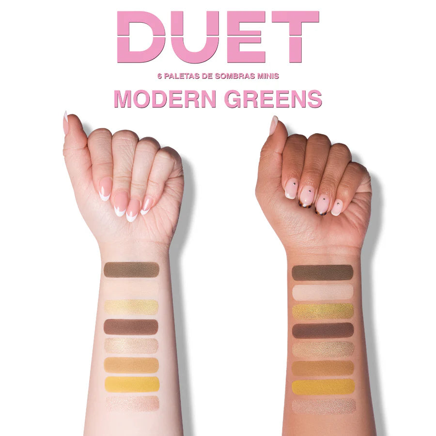 DUET - Mini Snap Palette - Paleta De Sombras 8 Tonos
