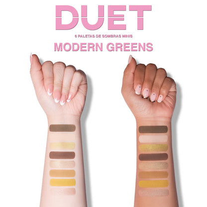DUET - Mini Snap Palette - Paleta De Sombras 8 Tonos
