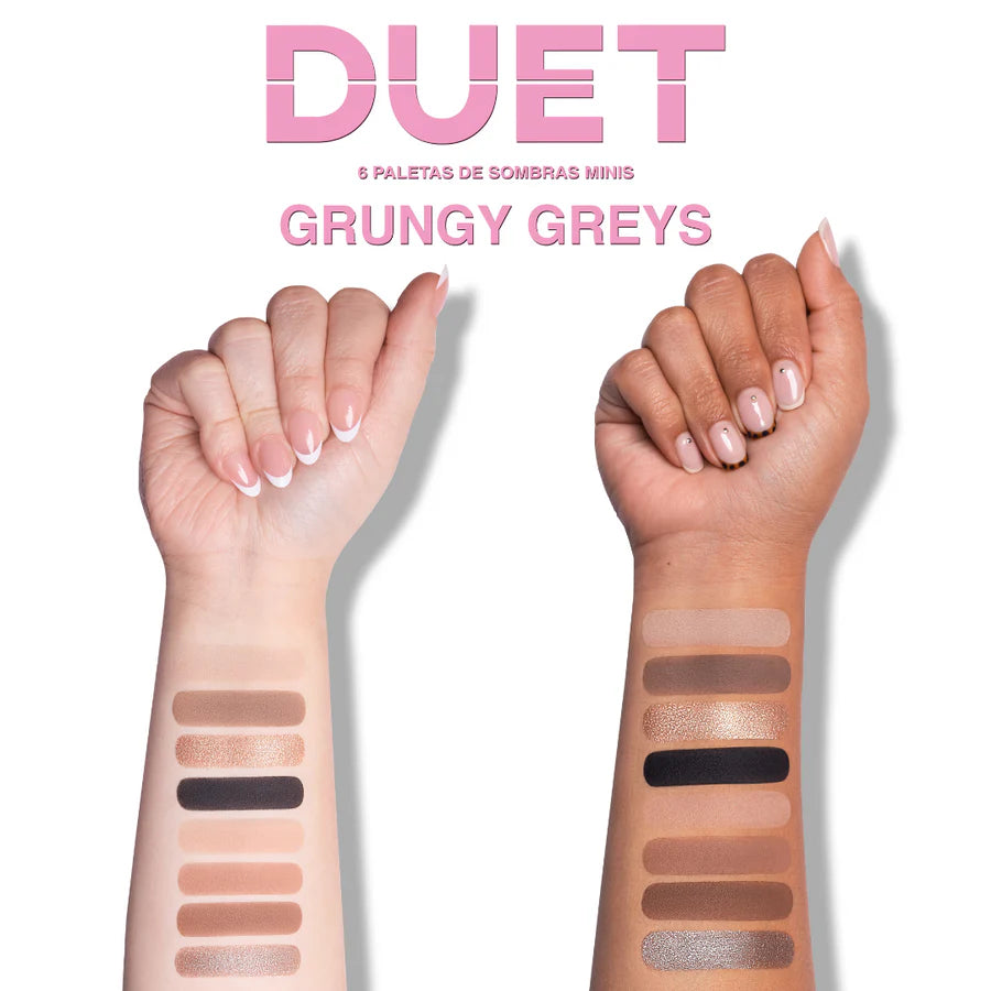 DUET - Mini Snap Palette - Paleta De Sombras 8 Tonos