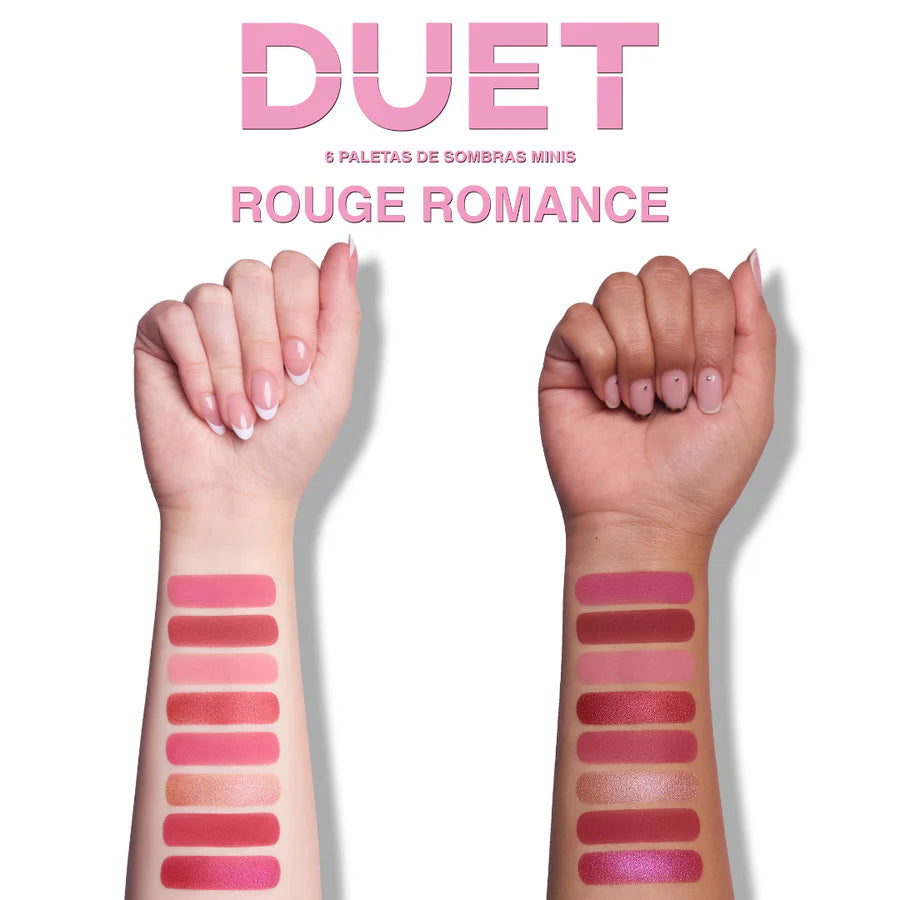 DUET - Mini Snap Palette - Paleta De Sombras 8 Tonos