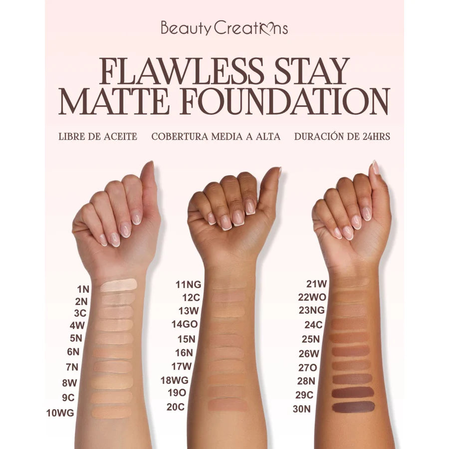 Base De Maquillaje Líquida Mate