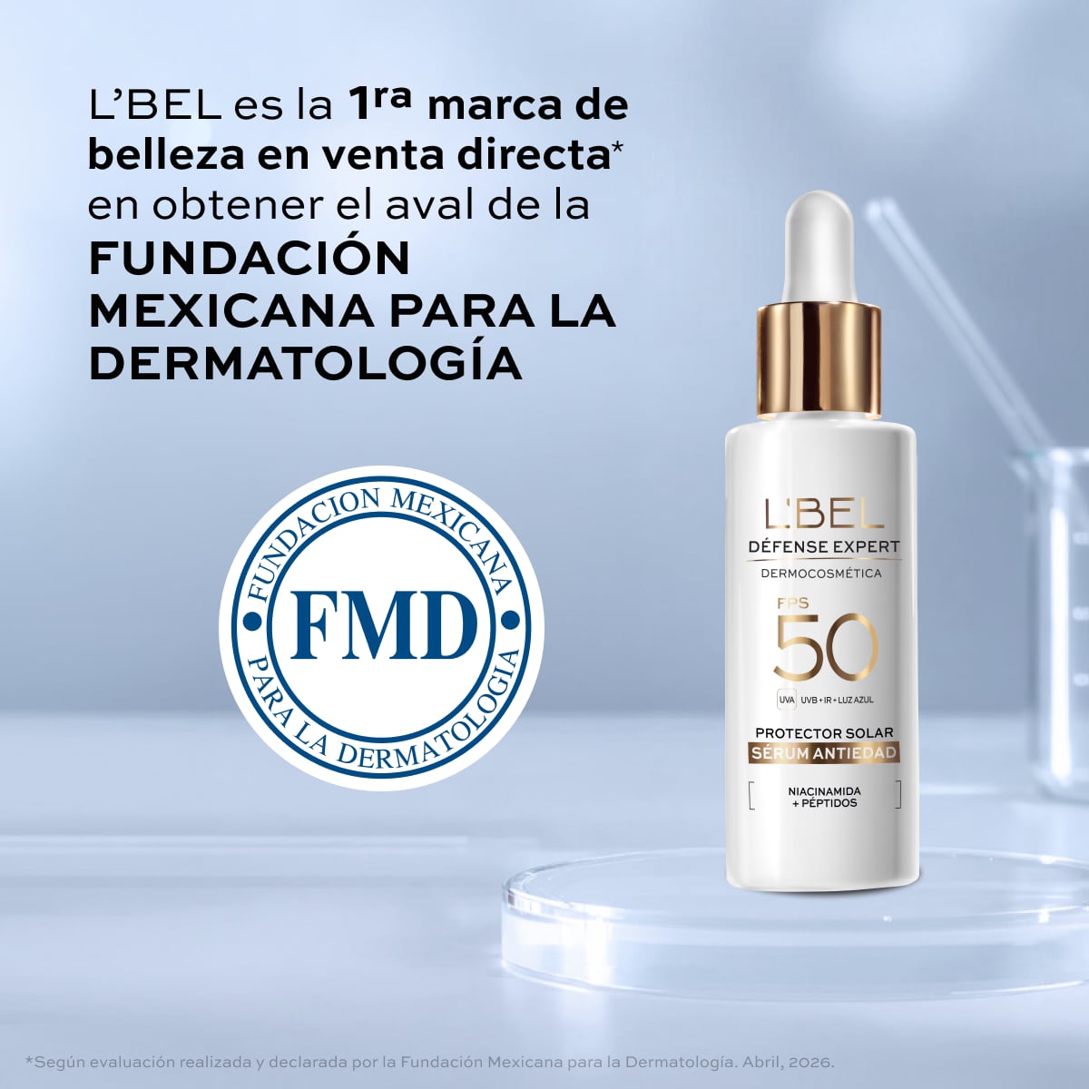 Protector Solar Facial Sérum Défense Expert Antiedad 27 Ml