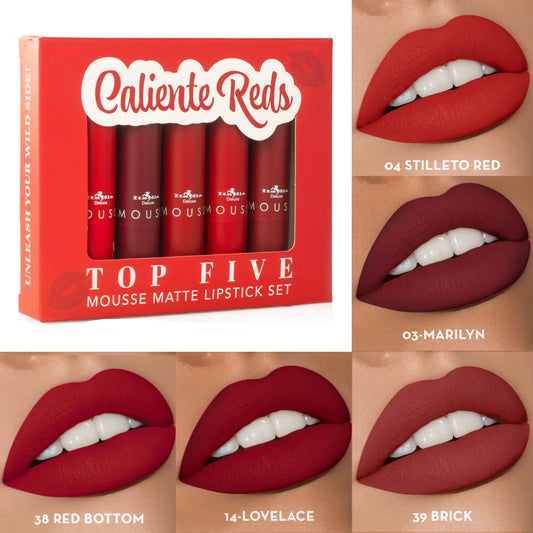 Mousse Matte Lipstick - Top Five Sets
